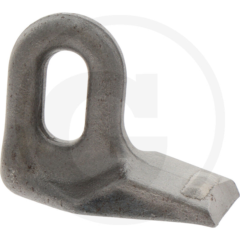 Hedgecutter flail pruning mulcher PTA-coated gray metal blade
