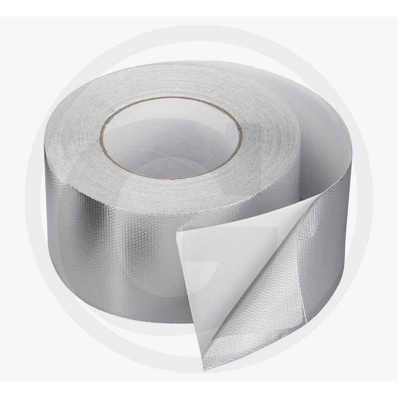 Aluminium Heat Shield Tape - 100mm x 10m - 550°C