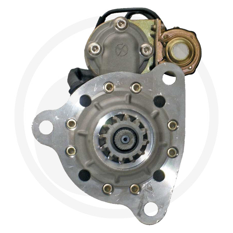 Prestolite gear reduction starter motor, 24V 7.5kW for machinery starters.