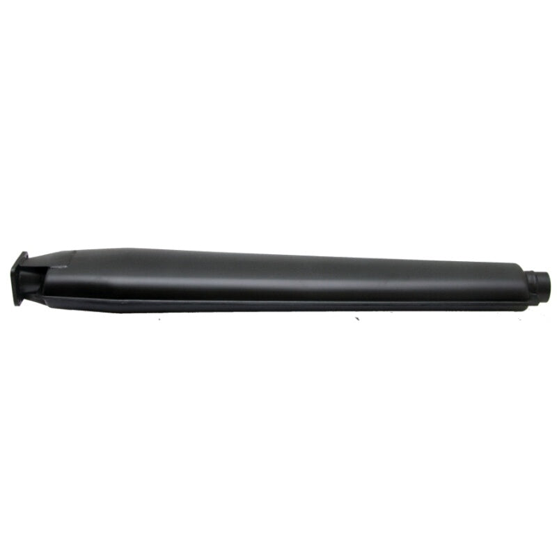 GRANIT machinery exhaust silencer, black cylindrical unit for Deutz DX85-120/DX6.10/DX6.30, vertical