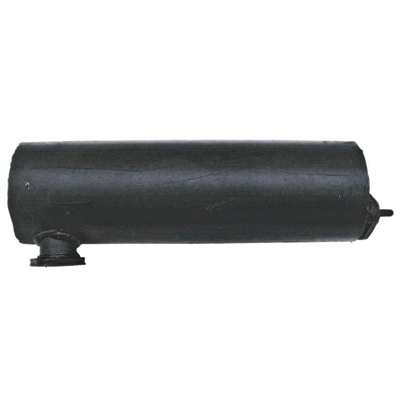 Silencer for Fendt Farmer 200/201 (horizontal), GRANIT machinery exhaust muffler, black
