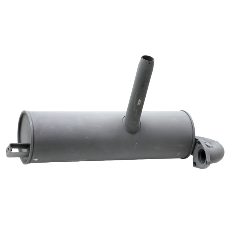 GRANIT exhaust silencer for Fendt Implement Carrier GT390 GT395, gray metal muffler