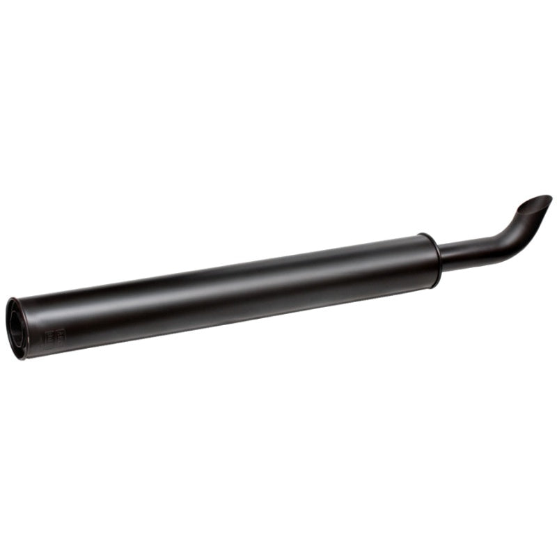 Granit exhaust silencer for Massey Ferguson 5400/6400/7400 tractors, 1800mm, black metal