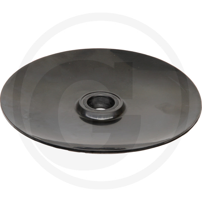 Flexible Disc Granit 18018041, black metal tillage part with central threaded hole