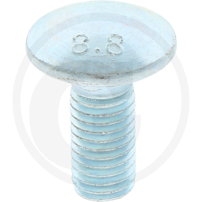 Granit mushroom head bolt, M10 x 25, zinc-plated steel