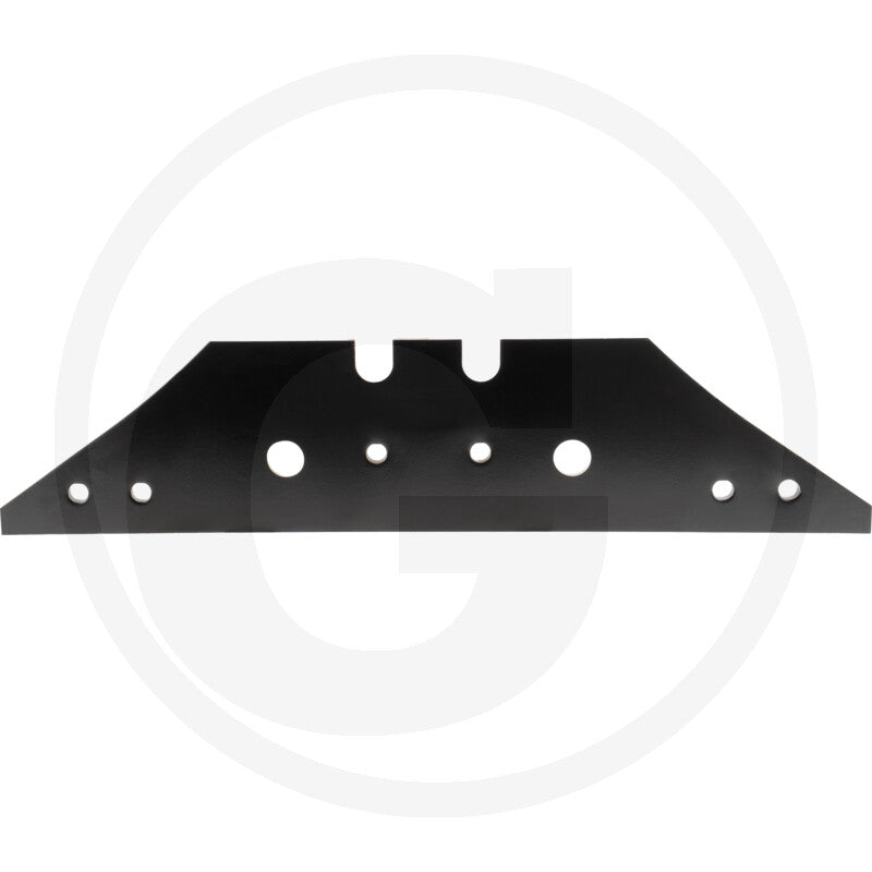 Landside – 56034 073609 tillage blade, GRANIT black metal part with mounting holes