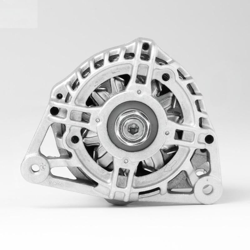 Denso alternator, 14V 65A, silver aluminum body for JCB 525-50 and Perkins 1004