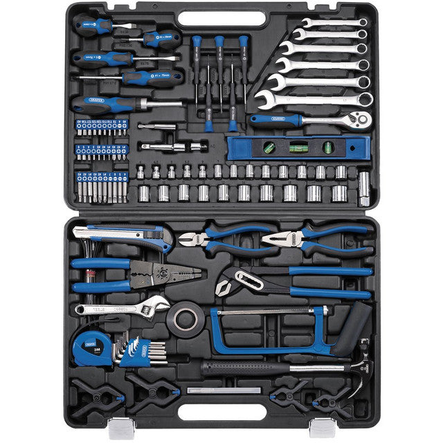 Draper 170-Piece General Purpose Tool Kit | Comprehensive Workshop & Home Toolkit in Case