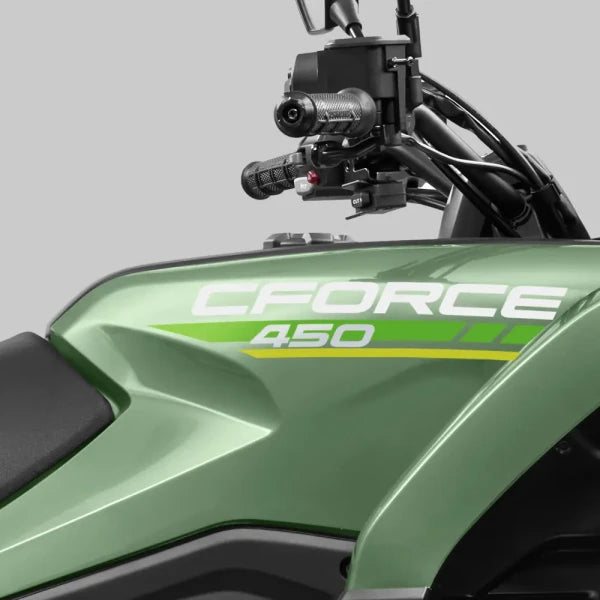 CFMOTO CForce 450 Agri ATV in hunter green, 400cc 4WD