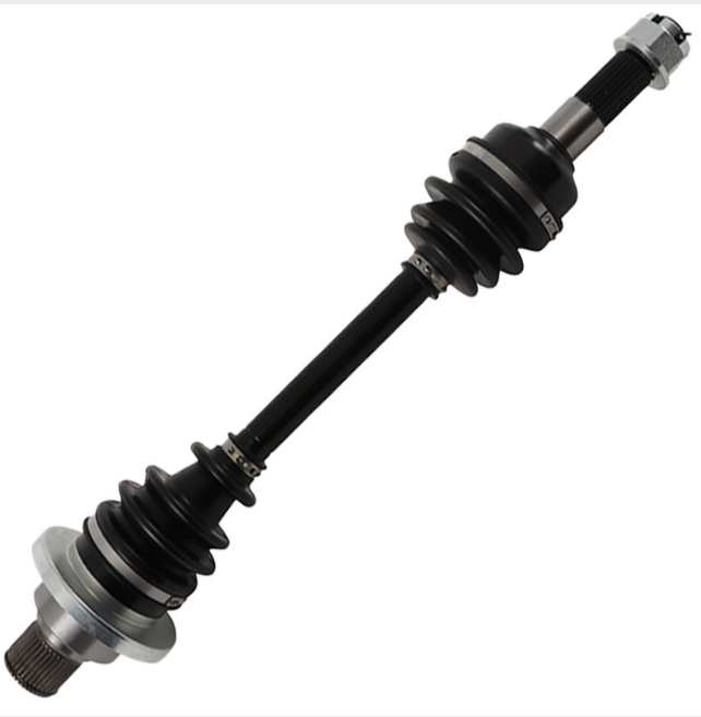 CV driveshaft rear-right for CF-Moto CForce, black metal shaft with boots