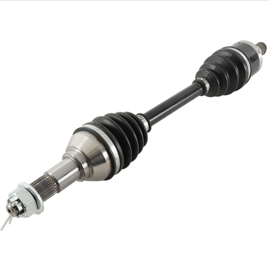 Can-Am Outlander front-left CV driveshaft, 570 model, ATV City brand, metal shaft with black boots