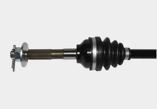 CV Shaft Complete for Kubota RTV900/1100/1140 front left/right drive axle; metal shaft with black boot