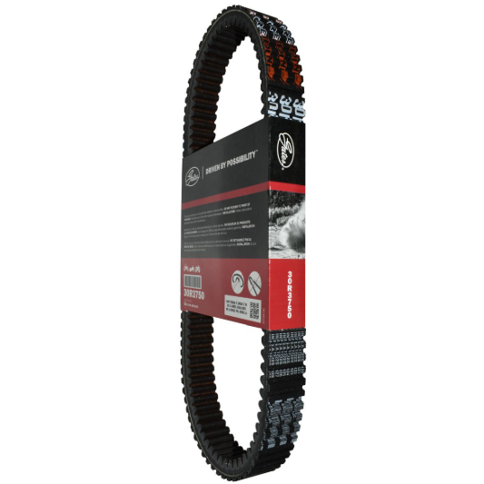 Gates REDLINE CVT Drive Belt 30R3750, black with orange markings, for Can-Am Commander/Maverick/Outlander/Renegade