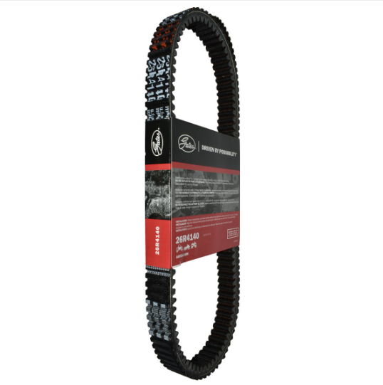 Gates REDLINE CVT drive belt 26R4140 for Polaris RZR/General/Ranger/ACE 875cc–999cc, OEM 3211172; black belt by DGT Agri