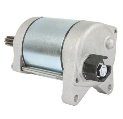 Starter motor for Honda TRX250TE/TRX250TM Fourtrax Recon by DGT Agri, blue body with silver housing