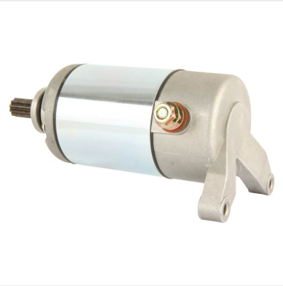 DGT Agri starter motor with silver metal body for Suzuki LT160 LT-F250 LT-Z250 LT230E quads