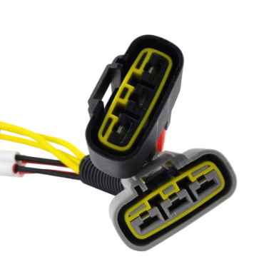 REVOLT regulator/rectifier for Suzuki LTA700X KingQuad by DGT Agri, black unit with yellow-sealed dual connectors