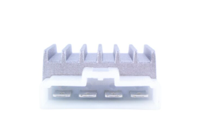 Regulator rectifier by DGT Agri for Yamaha Trailway 200 / Razz 50 / Jog 50 / Zuma II, white plug housing