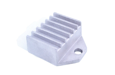 Regulator Rectifier by DGT Agri for Yamaha Trailway 200 / Razz 50 / Jog 50 / Zuma II; aluminum heatsink block