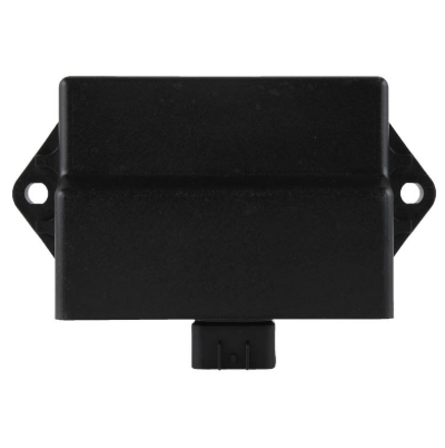 CDI module for Yamaha YFM250 Big Bear Bruin 250 ATV, black plastic housing, DGT Agri