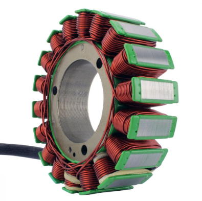 Generator stator for Suzuki DL1000 V-Strom (2014–2019), DGT Agri replacement with copper windings and green insulation