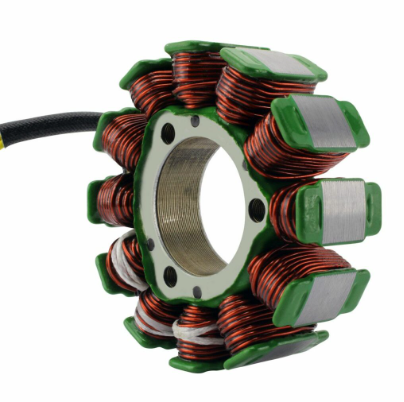 DGT Agri 80W High Output Stator for KTM/Husqvarna with copper windings and green housing