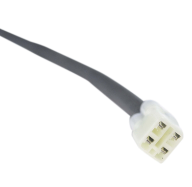 Generator Stator connector by DGT Agri, white 4-pin plug with black cable