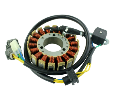 Generator stator for Arctic Cat DVX 250 ATV with copper windings and wiring harness