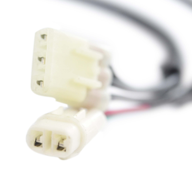 Generator stator 2-pin white wiring connector for Polaris Outlaw ATV