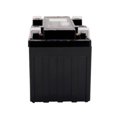 MBTX9UHD Motobatt battery, black plastic case with top connection terminals