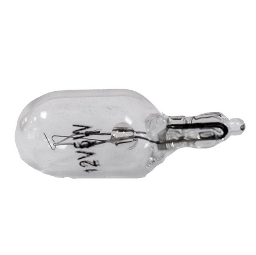 Clear glass 12V 5W T10 capless ATV bulb, compact automotive lamp for ATV lighting