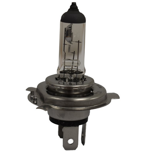 H4 Narva 12V 35/35W ATV bulb PX43T, clear glass, metal base