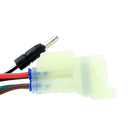 Ignition Key Switch – 3-Position for Arctic Cat 150 Utility (2009–2019), translucent yellow 3-wire harness