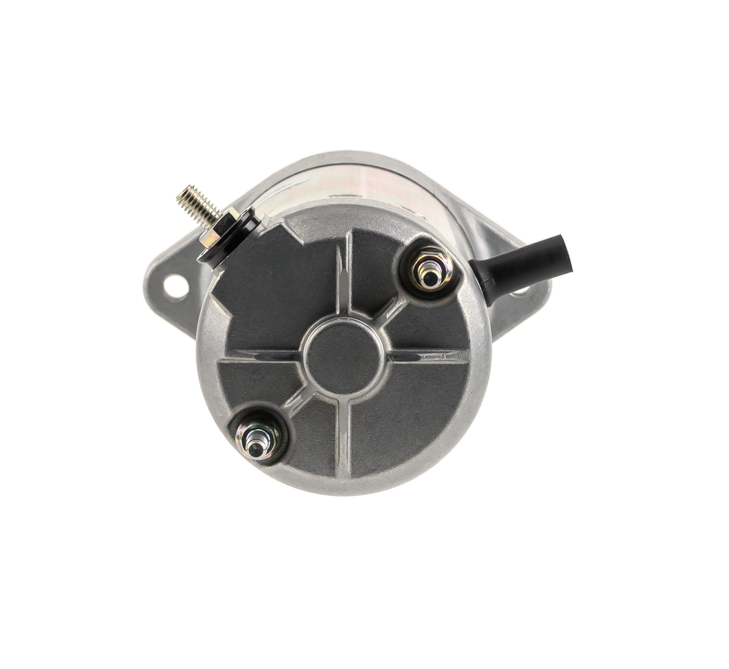 Denso starter motor, 12V 0.6kW, gray metal body