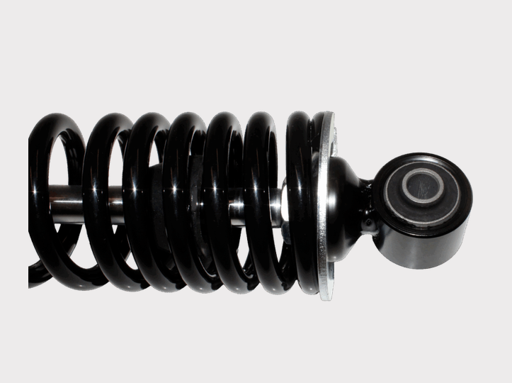 Hyper Front Shock by DGT Agri for Kubota RTV 400/500/900/1100, black coil spring
