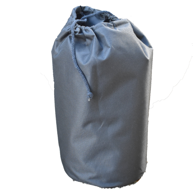 ATV Cover Extra Large Cordura in navy drawstring storage bag by DGT Agri