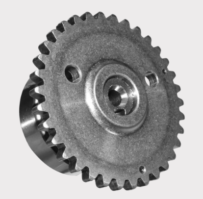 Camshaft for Honda TRX350 Rancher (2000–2006), metal cam gear with teeth