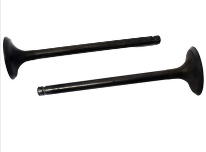 Engine valve pair for Suzuki LT160E/LT-F160 QuadRunner – dark metal