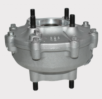 Rear differential assembly, gray aluminum, for Honda ATV TRX500 (2005–2014)