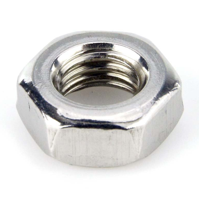 Nuts – Plain 10mm hex nuts AF14 P1.25, pack of 25, DGT Agri, silver finish