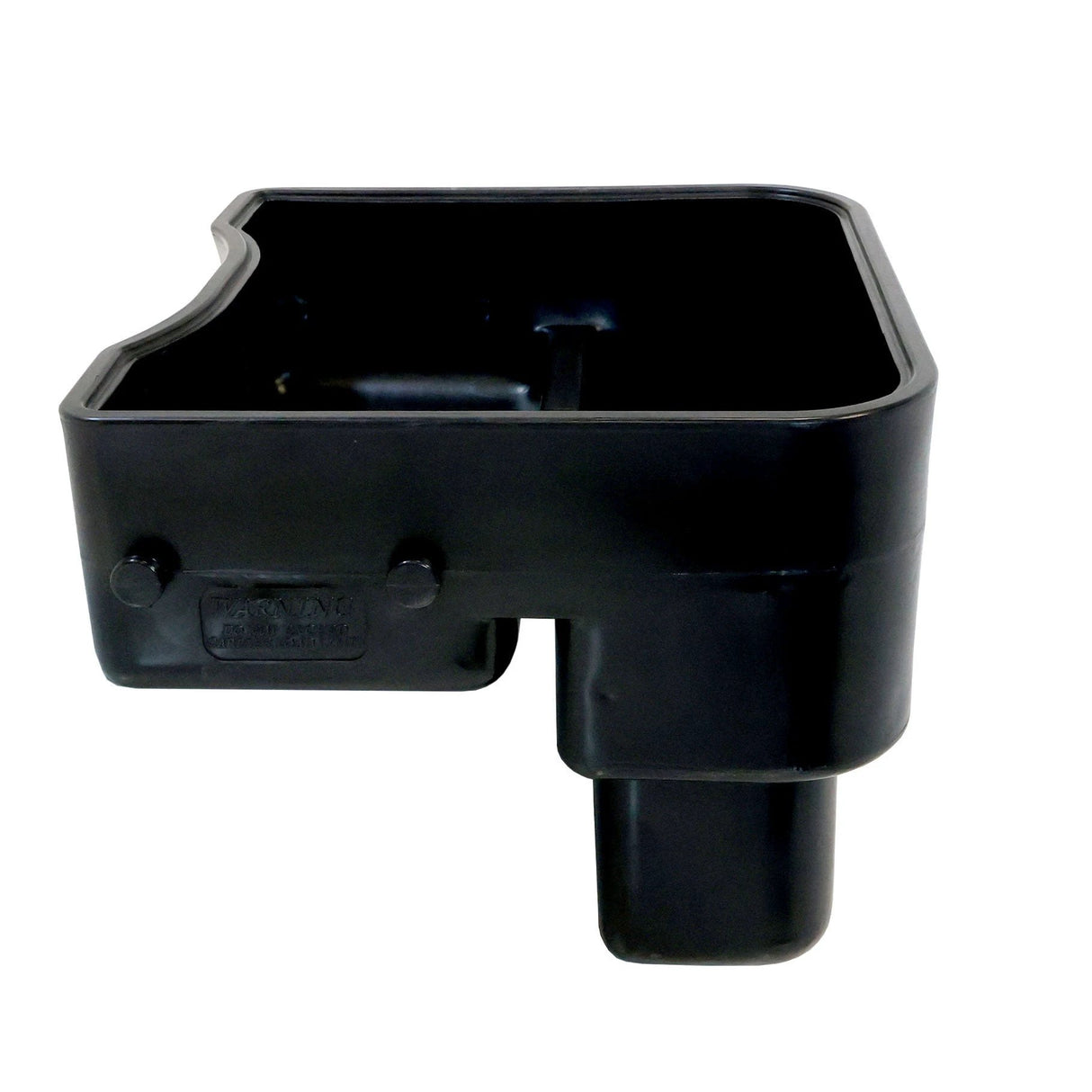 ATV Deep Carrier Box, 250L, black heavy-duty storage box with universal fit.