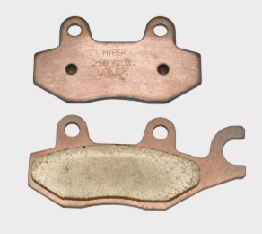 ATV City Brake Pads set, copper-colored friction material, front/rear pair for Kawasaki, Can-Am, Yamaha, Suzuki