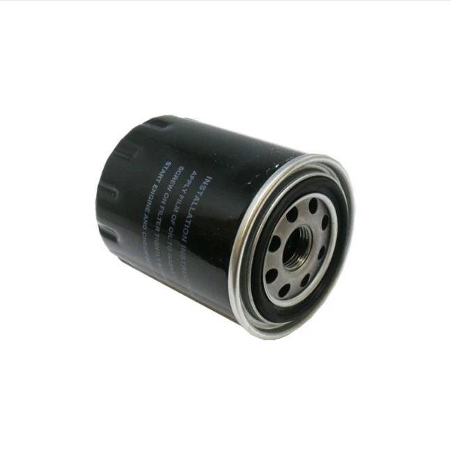Black spin-on oil filter for Kubota RTV900/1100/1400 diesel, direct replacement by ATV City