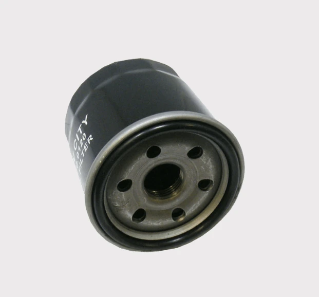 Oil filter by ATV City, black canister with silver base; fits Kawasaki KAF-950 Mule Diesel 2510-3010-4010 and Segway Snarler AT5/AT6