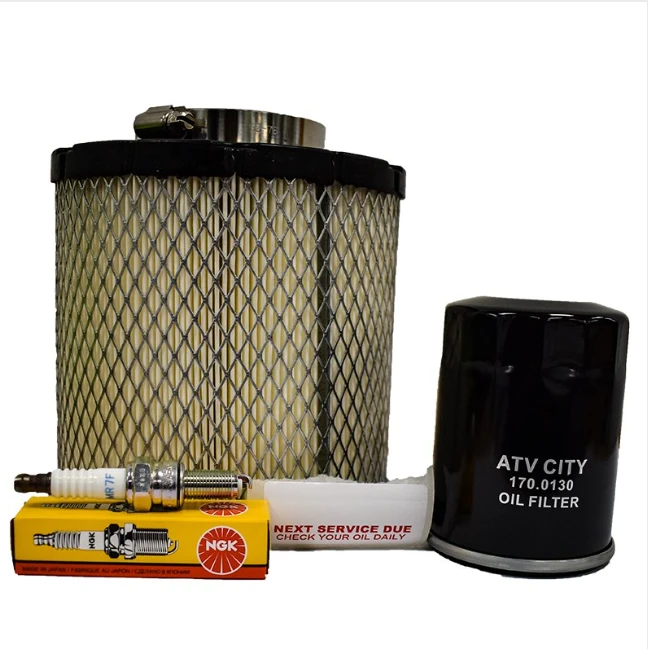 Polaris Ranger 570 OEM service kit by ATV City; complete maintenance set with air filter, oil filter, spark plug (2014–2025)