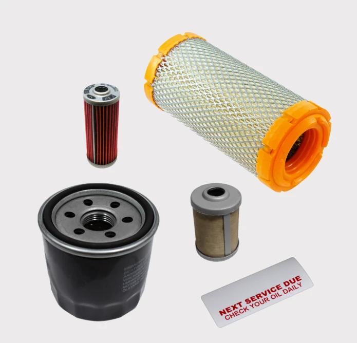 Service kit Kawasaki Mule Pro DXT (2016–2023) ATV City: air, oil, and fuel filters with service sticker