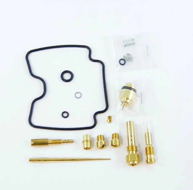 Carburetor Rebuild Kit for Yamaha YFM 400 Kodiak (2000–2004), ATV City, brass fittings and gaskets