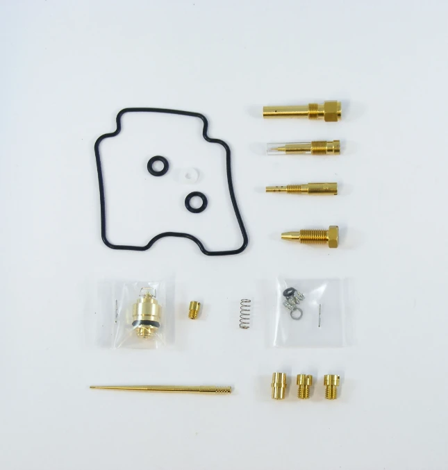 Carburetor rebuild kit for Yamaha YFM 450 Kodiak 2003–2006 ATV, ATV City; brass parts, gaskets, o-rings