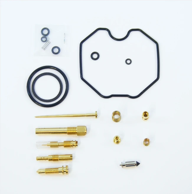 Carburetor rebuild kit for Honda TRX 250 ATV (2006-2013), DGT Agri with brass fittings & gasket set