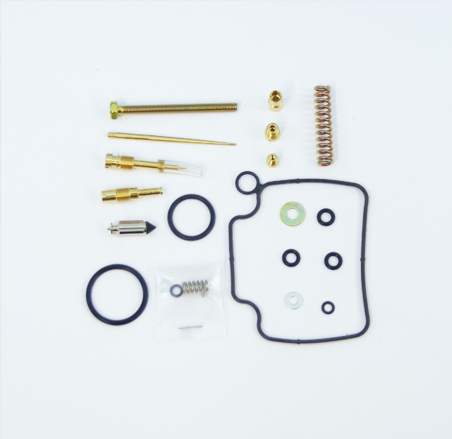 Carburetor Repair Kit For Honda TRX 500 FA FGA 2001 To 2005 Made In Japan With Rubber Top Float Valves